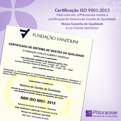 Certificação ISO 9001:2015